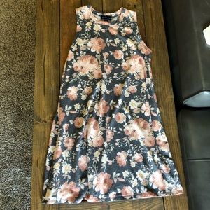 Floral swing dress